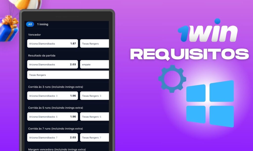 1win Brasil Windows Aplicativo Requisitos revisão